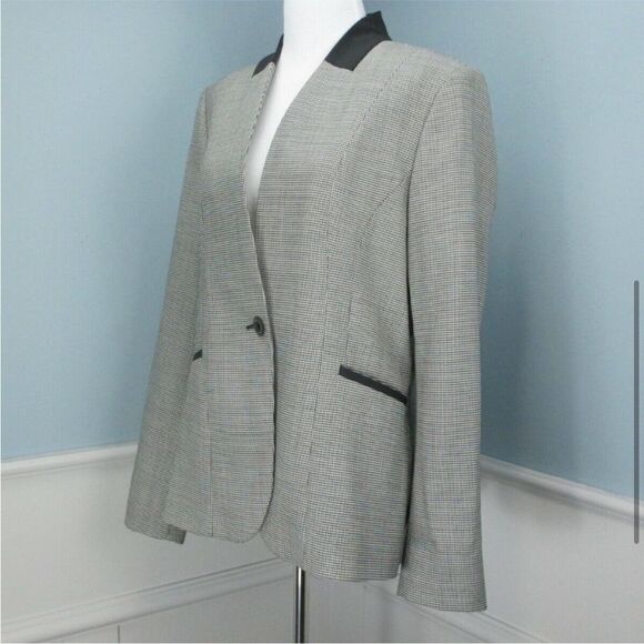 Ted Baker Loriss Herringbone Blazer Ted Size 4/US 10 - Picture 4 of 9